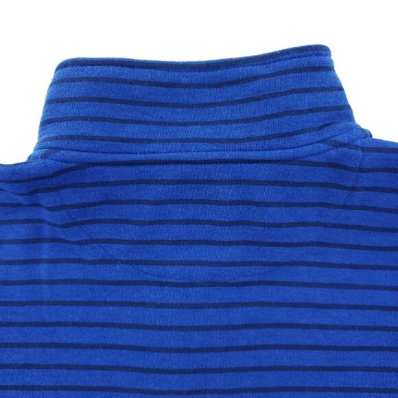 Vineyard Vines Saltwater Quarter 1/4 Zip Pullover Top Whale Striped Men Medium - Picture 12 of 12